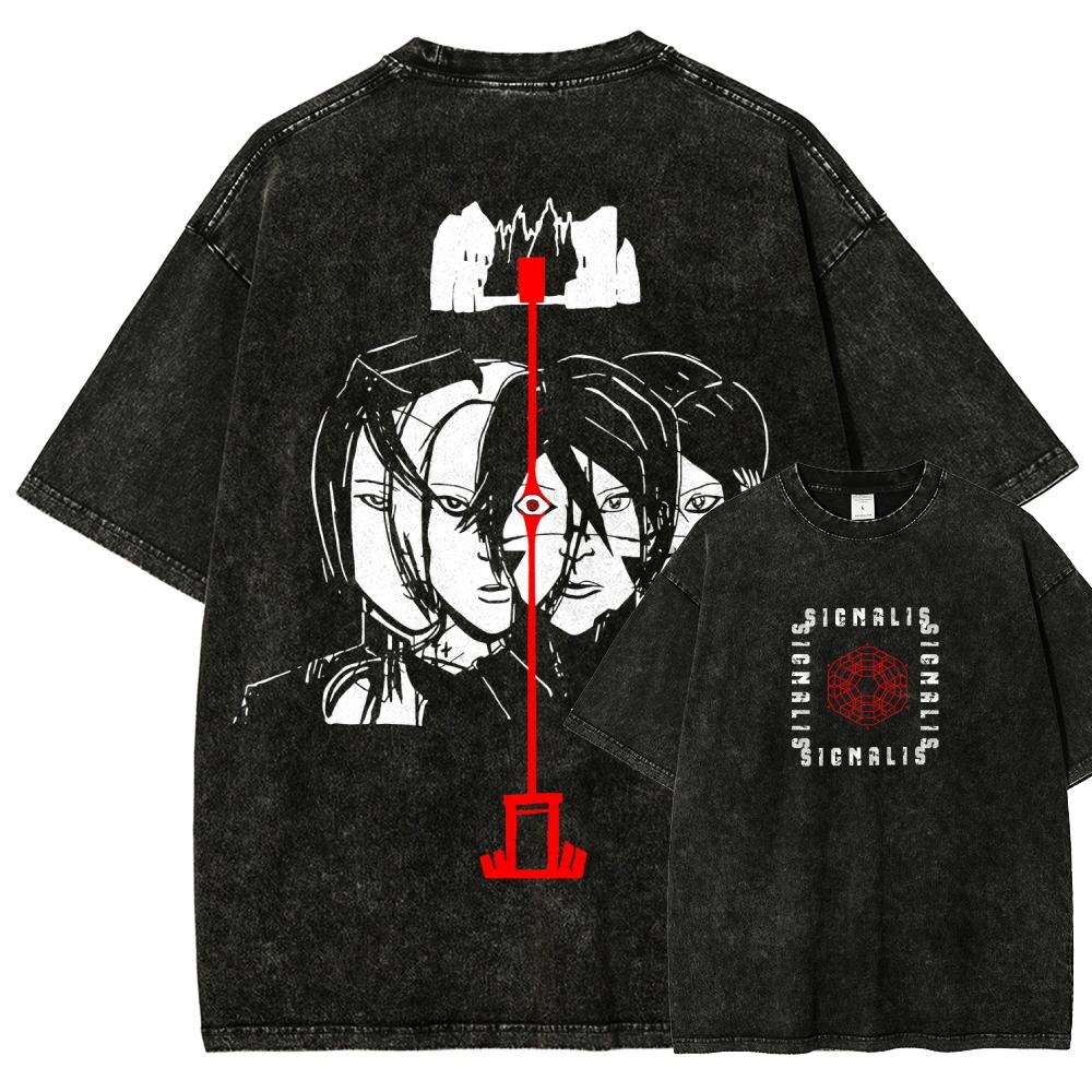 Hot Anime signalis Anime Lover Washed shirt Year round clothing NewModel personality Clothes Plus Size Unisex Couples Classic S
Hot Anime signalis Anime Lover Washed shirt Year round clothing NewModel personality Clothes Plus Size Unisex Couples Classic S