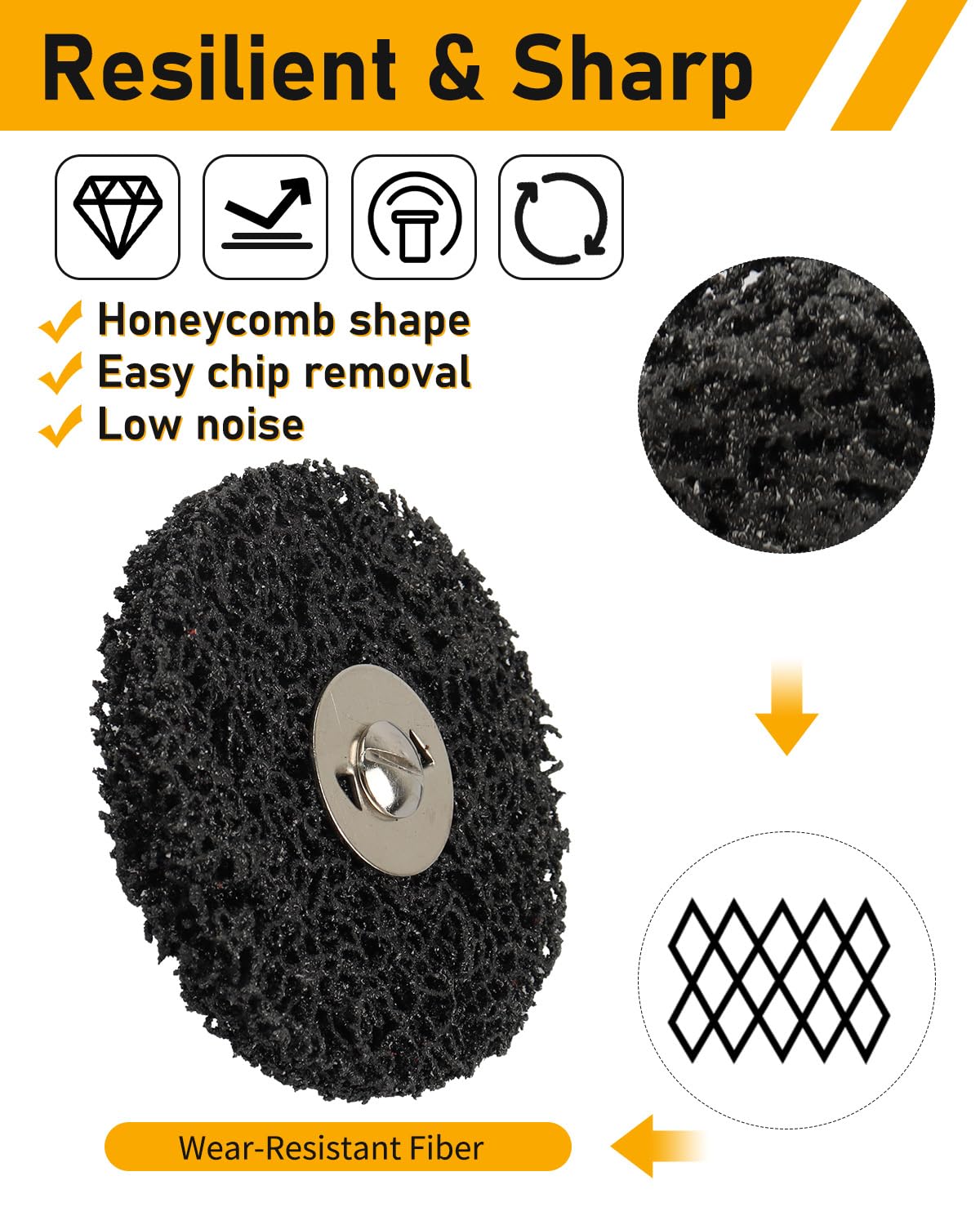 1/3Pcs Strip Discs Stripping Wheel,50/100mm Paint Stripper Abrasive Clean Tool,Remove Paint Metal Rust,Wood Stone Grinding 50mm&1pcs чёрный
1/3Pcs Strip Discs Stripping Wheel,50/100mm Paint Stripper Abrasive Clean Tool,Remove Paint Metal Rust,Wood Stone Grinding 50mm&1pcs чёрный