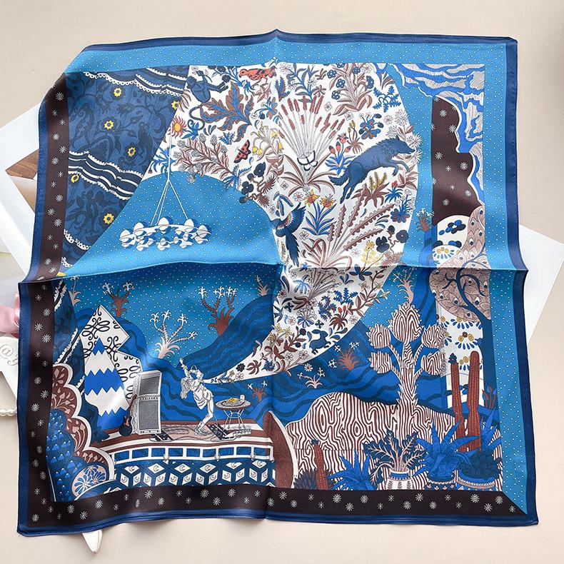 Квадратный шарф из тутового шелка 65 см: Стильный женский аксессуар, маленькая шаль, шейный платок или шарф-воротник синий
Квадратный шарф из тутового шелка 65 см: Стильный женский аксессуар, маленькая шаль, шейный платок или шарф-воротник синий