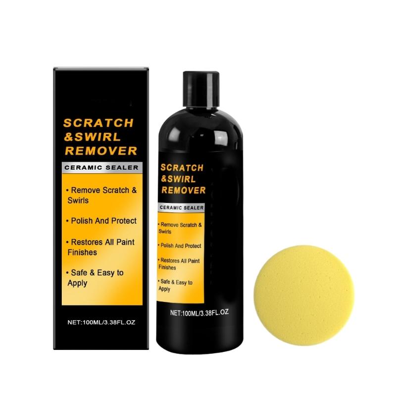 Car Scratch Remover & Polishing Compound Eliminates Light Scratches,Includes Sponges Car Detailing Cleaning 1
Car Scratch Remover & Polishing Compound Eliminates Light Scratches,Includes Sponges Car Detailing Cleaning 1