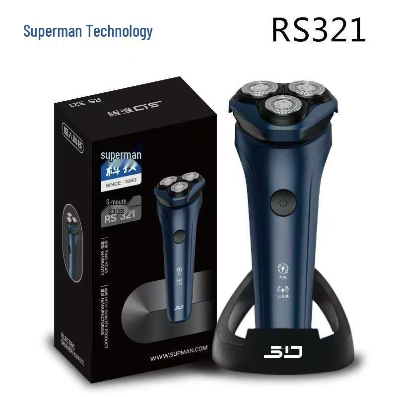 Портативная электрическая мужская бритва Superman RS321 Starry Gray
Портативная электрическая мужская бритва Superman RS321 Starry Gray