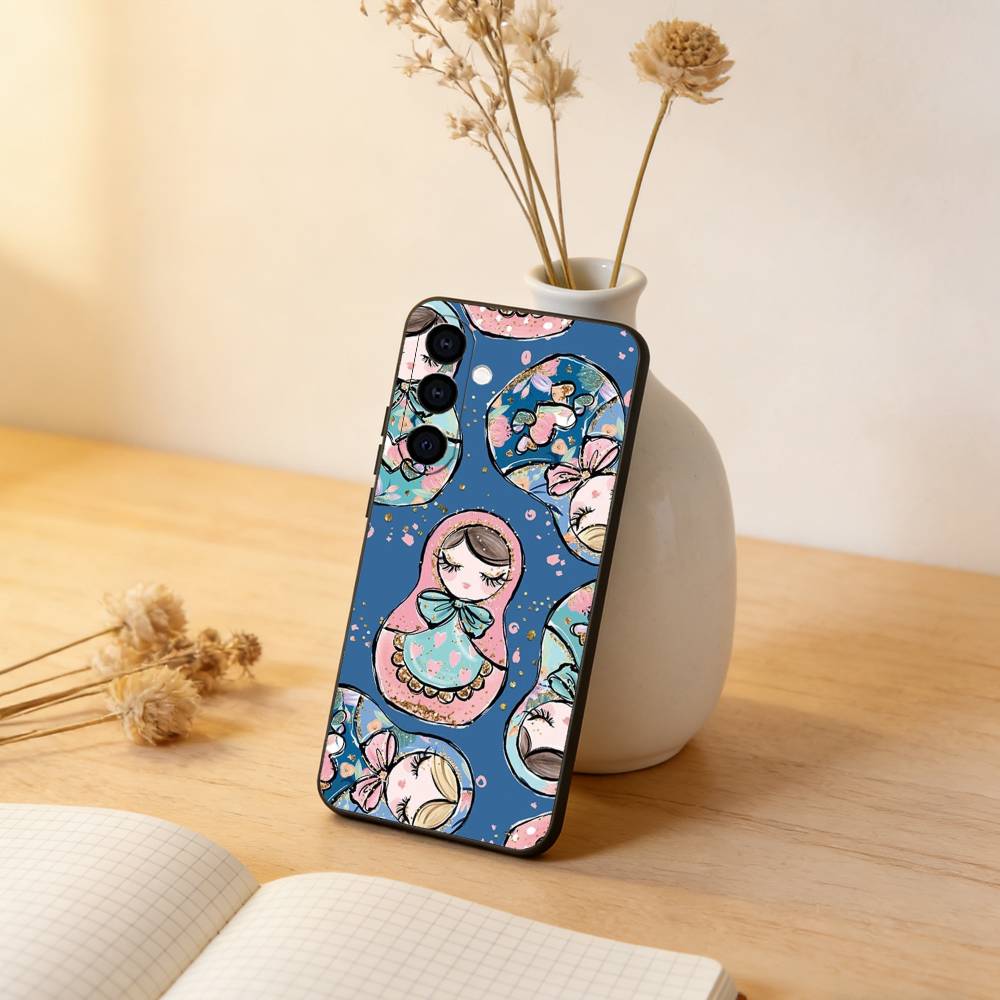Russian Dolls Matryoshka Phone Case For Samsung Galaxy A73,A72,A71,A70,A53,A52,A51,Soft Silicone Black Cover Samsung a20s
Russian Dolls Matryoshka Phone Case For Samsung Galaxy A73,A72,A71,A70,A53,A52,A51,Soft Silicone Black Cover Samsung a20s