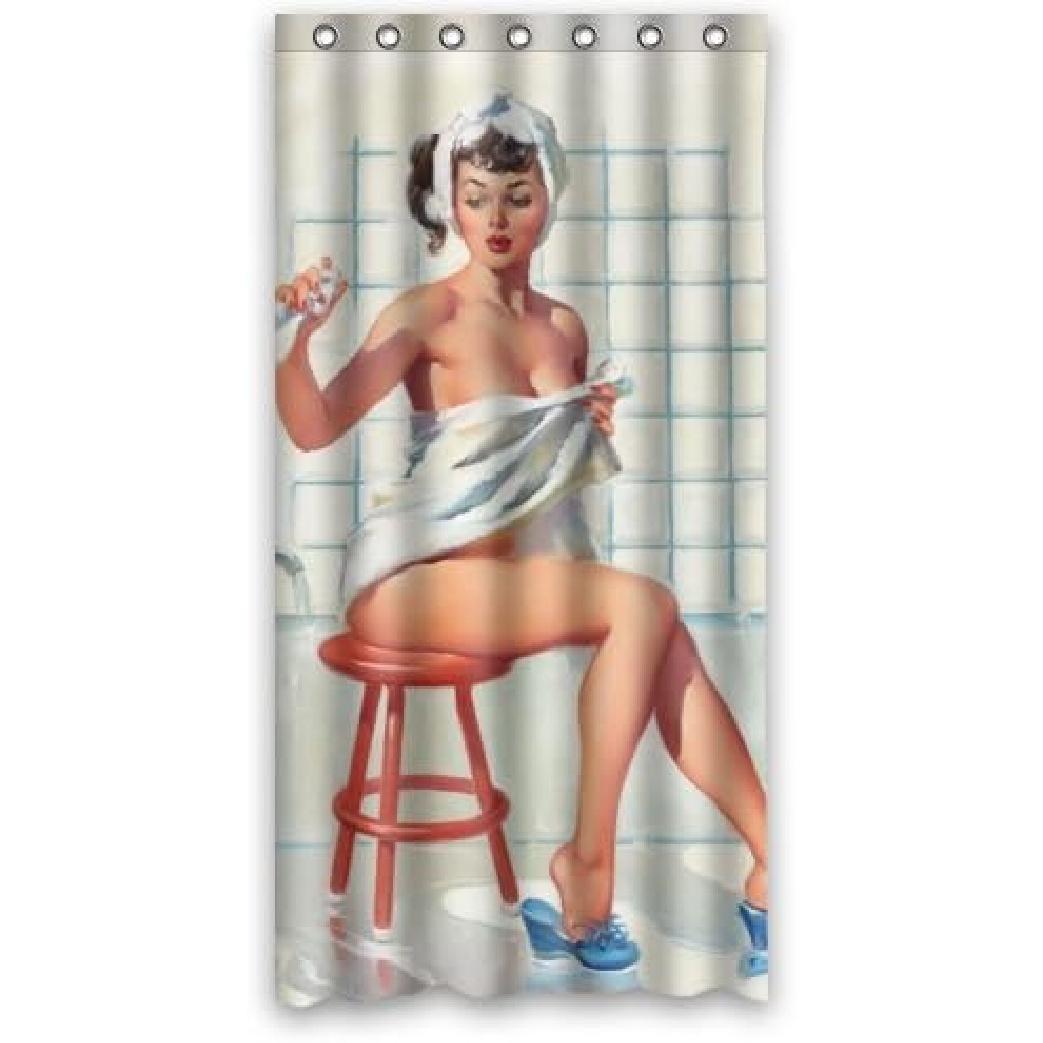 СМЕШНОЙ ДЕТСКИЙ ДОМ Сексуальное искусство для ванной Занавеска для душа Симпатичная девушка моется - Винтаж Ретро Пин-ап девушки Боди-арт Холст Живопись Стиль Водонепроницаемый 36 W x 72 L (Pack of 1)
СМЕШНОЙ ДЕТСКИЙ ДОМ Сексуальное искусство для ванной Занавеска для душа Симпатичная девушка моется - Винтаж Ретро Пин-ап девушки Боди-арт Холст Живопись Стиль Водонепроницаемый 36 W x 72 L (Pack of 1)