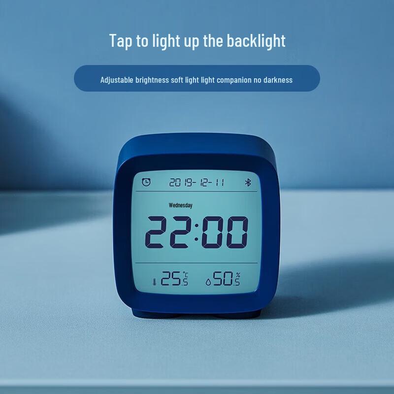 Qingping Smart Bluetooth Alarm Clock with Temperature and Humidity Monitor
Qingping Smart Bluetooth Alarm Clock with Temperature and Humidity Monitor