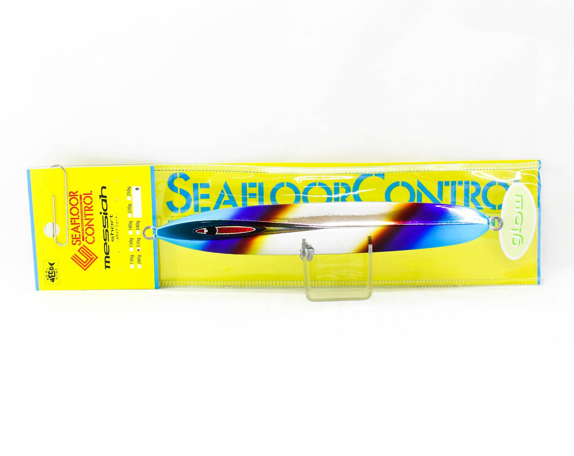 Seafloor Control Metal Jig Messiah short 310 grams Titan Zebra Glow (5359)
Seafloor Control Metal Jig Messiah short 310 grams Titan Zebra Glow (5359)