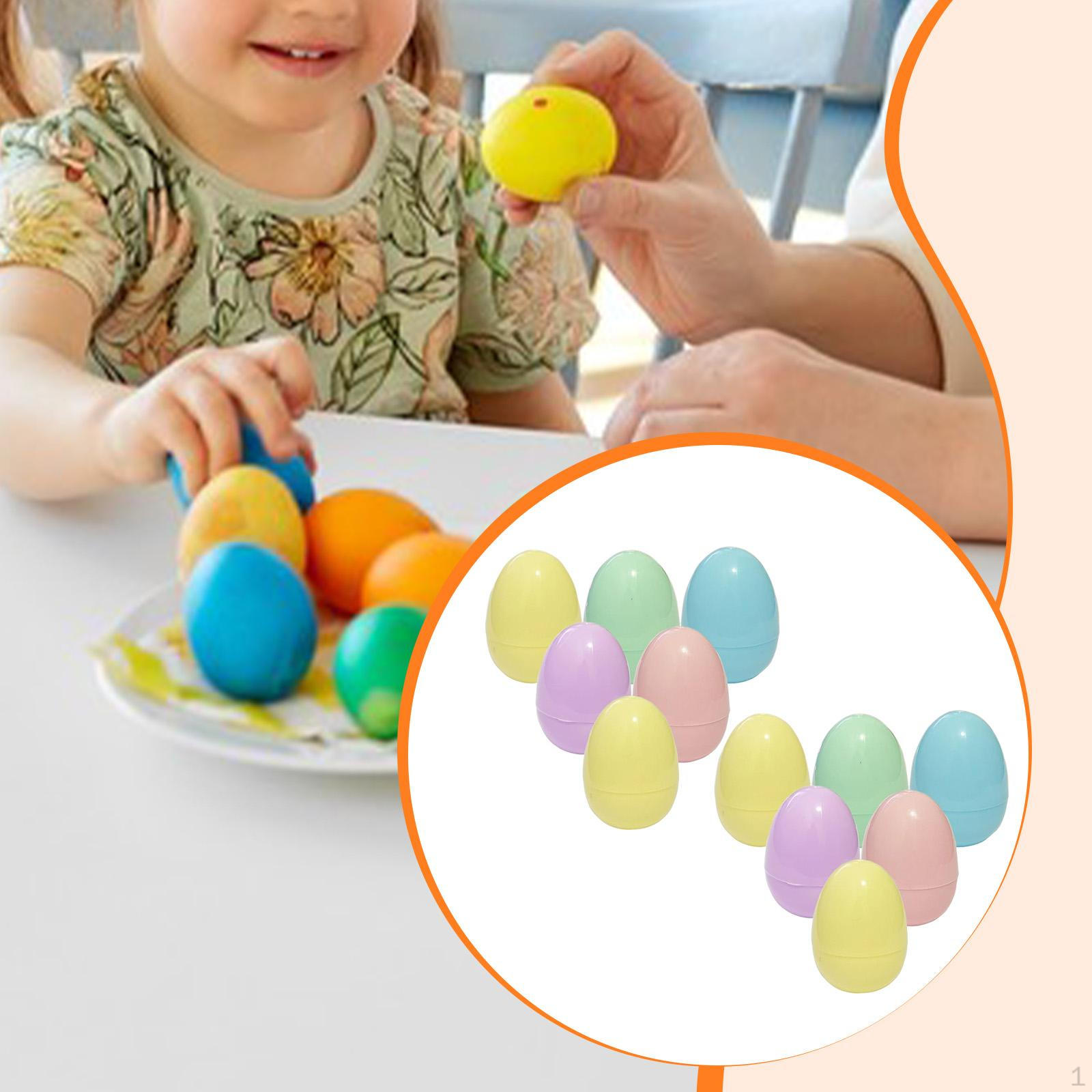 12 Pieces Fillable Easter Eggs Basket Fillers 6cm Toys Party Favors for Candy Filling Group Macaron Color
12 Pieces Fillable Easter Eggs Basket Fillers 6cm Toys Party Favors for Candy Filling Group Macaron Color