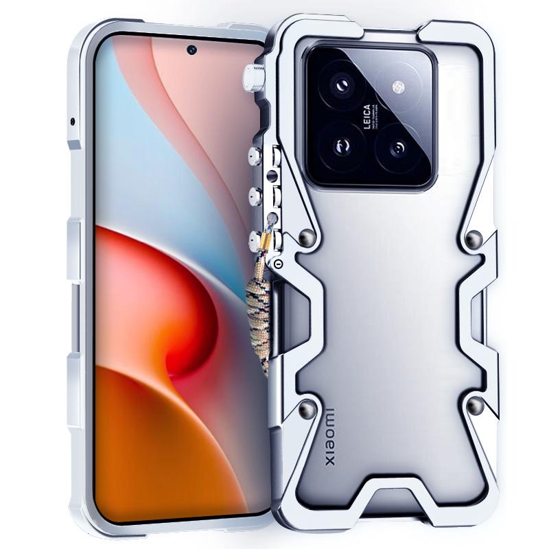 Armor Screw Metal Frame Shockproof Cover For Xiaomi 14 13 Pro 13t 13 Ultra Aluminium Bumper Cases Heavy Duty Fundas for xiaomi 14 pro серебряный
Armor Screw Metal Frame Shockproof Cover For Xiaomi 14 13 Pro 13t 13 Ultra Aluminium Bumper Cases Heavy Duty Fundas for xiaomi 14 pro серебряный