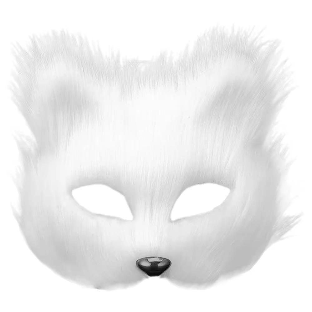 Fox Face Mask Shape Half Face Eye Mask Sexy Imitation Cat Fur Animal Mask Christmas Carnival Party Role-playing Costume Props белый
Fox Face Mask Shape Half Face Eye Mask Sexy Imitation Cat Fur Animal Mask Christmas Carnival Party Role-playing Costume Props белый