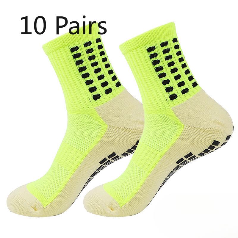 10 пар мужских весенне-осенних спортивных носков-трубок с махровой подошвой и противоскользящим эффектом для бега, баскетбола, футбола 10 Pairs флуоресцентный желтый
10 пар мужских весенне-осенних спортивных носков-трубок с махровой подошвой и противоскользящим эффектом для бега, баскетбола, футбола 10 Pairs флуоресцентный желтый