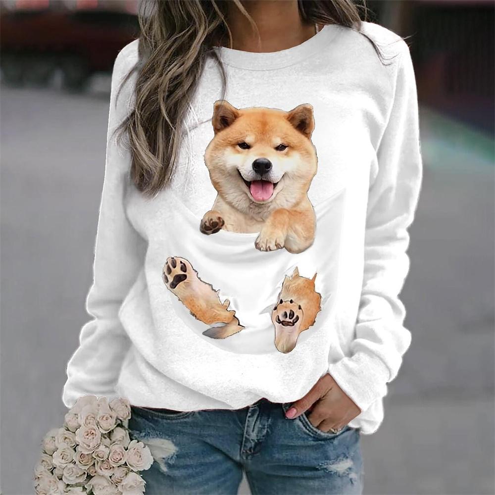 Cat print women s animal sports shirt Harajuku long sleeved 6XL
Cat print women s animal sports shirt Harajuku long sleeved 6XL