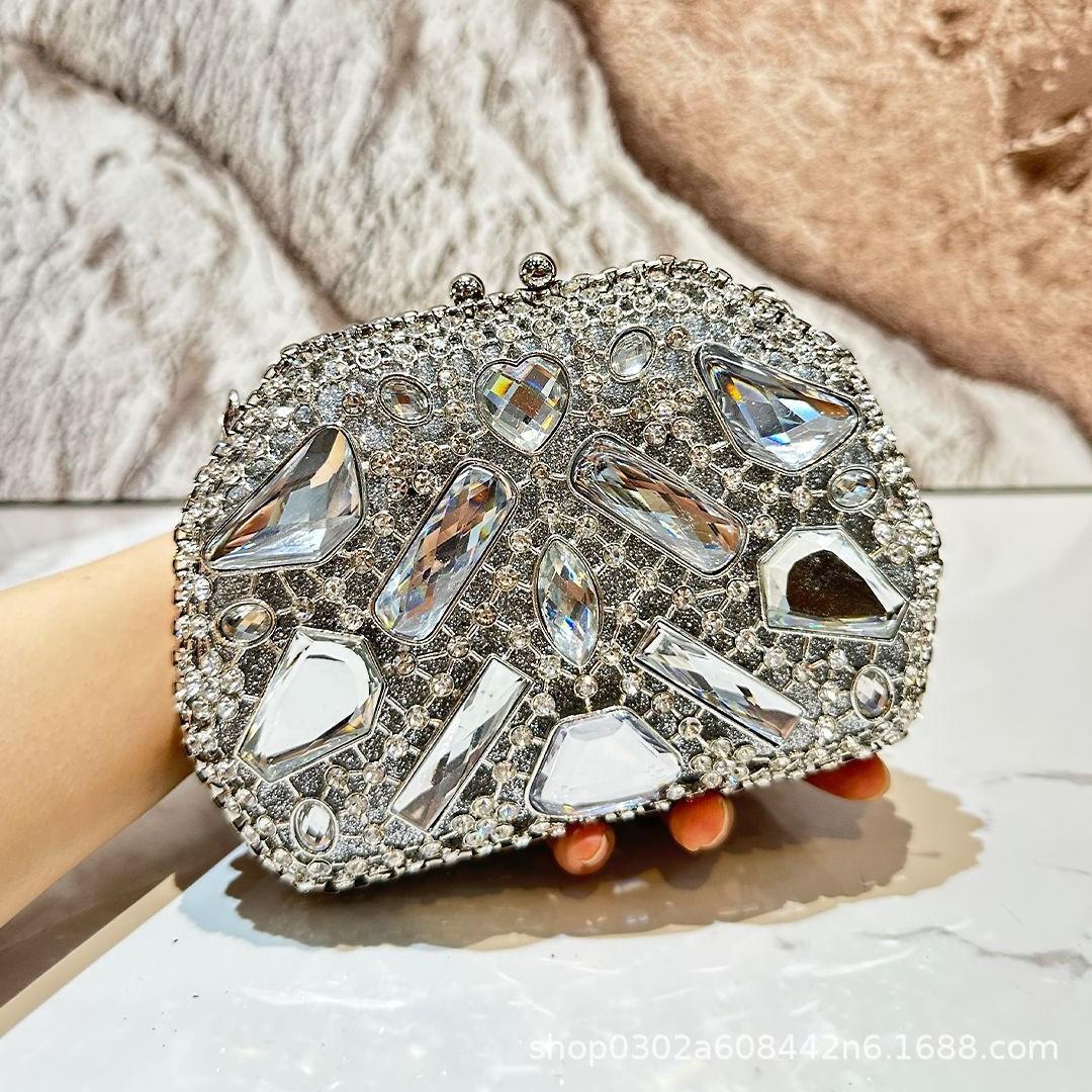 Diamond Dinner Bag Glass Diamond Clutch Bag Banquet Ladies Bag
Diamond Dinner Bag Glass Diamond Clutch Bag Banquet Ladies Bag