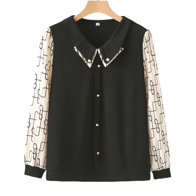 Модная футболка для женщин среднего и пожилого возраста, новый топ, имитация двух частей, весенне-осенняя футболка с длинным рукавом для мамы среднего возраста 5XL
Модная футболка для женщин среднего и пожилого возраста, новый топ, имитация двух частей, весенне-осенняя футболка с длинным рукавом для мамы среднего возраста 5XL