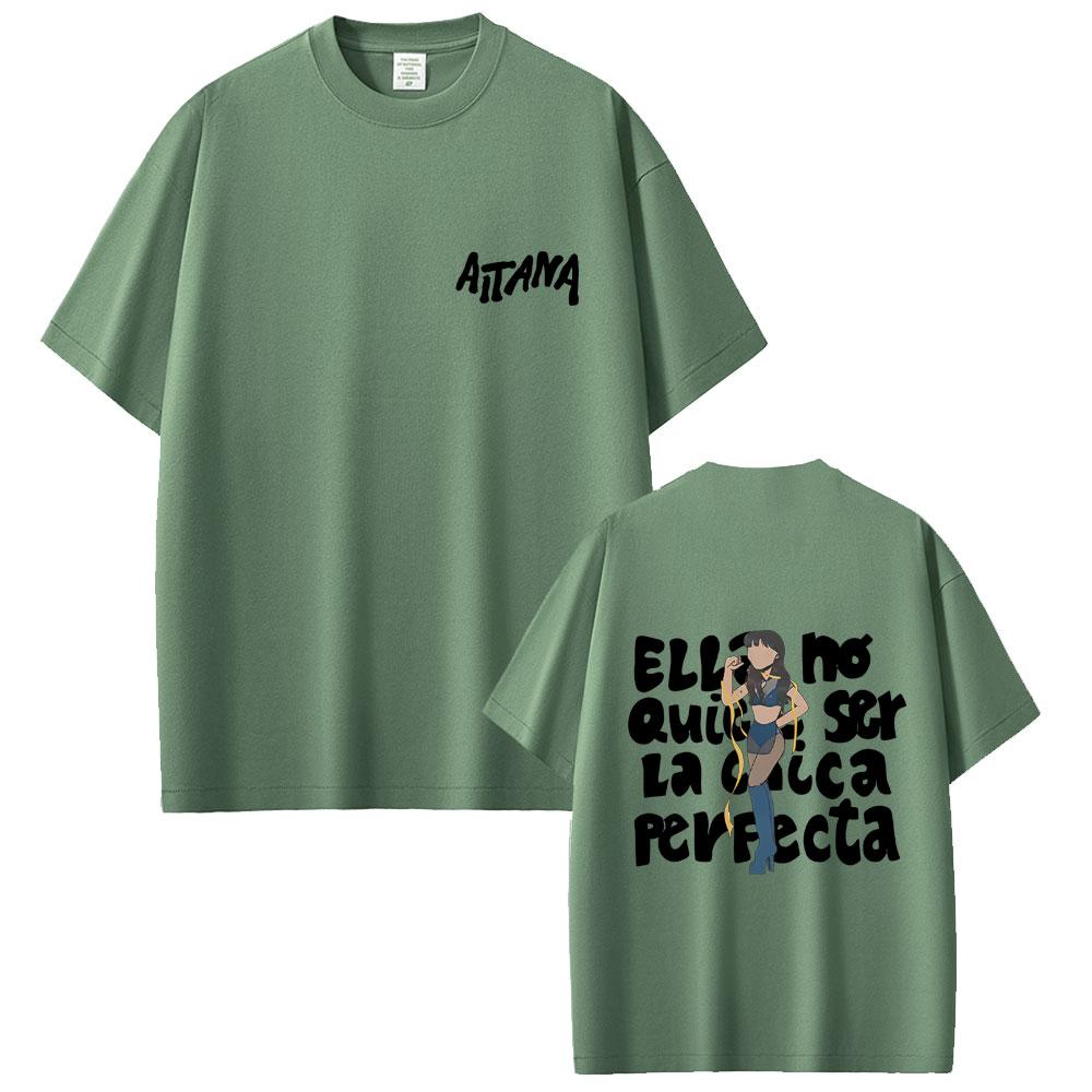 Singer Aitana Graphic Tshirt CUARTO AZUL Print T Shirts Men Women Fashion Pop Music Streetwear Male Vintage Tshirt Fans Gift 4XL
Singer Aitana Graphic Tshirt CUARTO AZUL Print T Shirts Men Women Fashion Pop Music Streetwear Male Vintage Tshirt Fans Gift 4XL