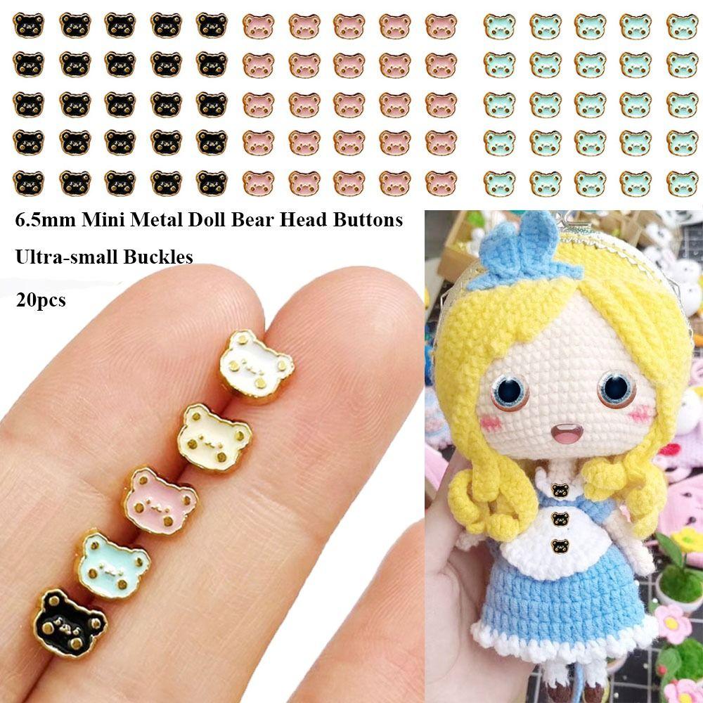 20pcs 6.5mm Ultra-small Buckle Metal Doll Shoes Buckles DIY Doll Clothes Accessories жовтий
20pcs 6.5mm Ultra-small Buckle Metal Doll Shoes Buckles DIY Doll Clothes Accessories жовтий