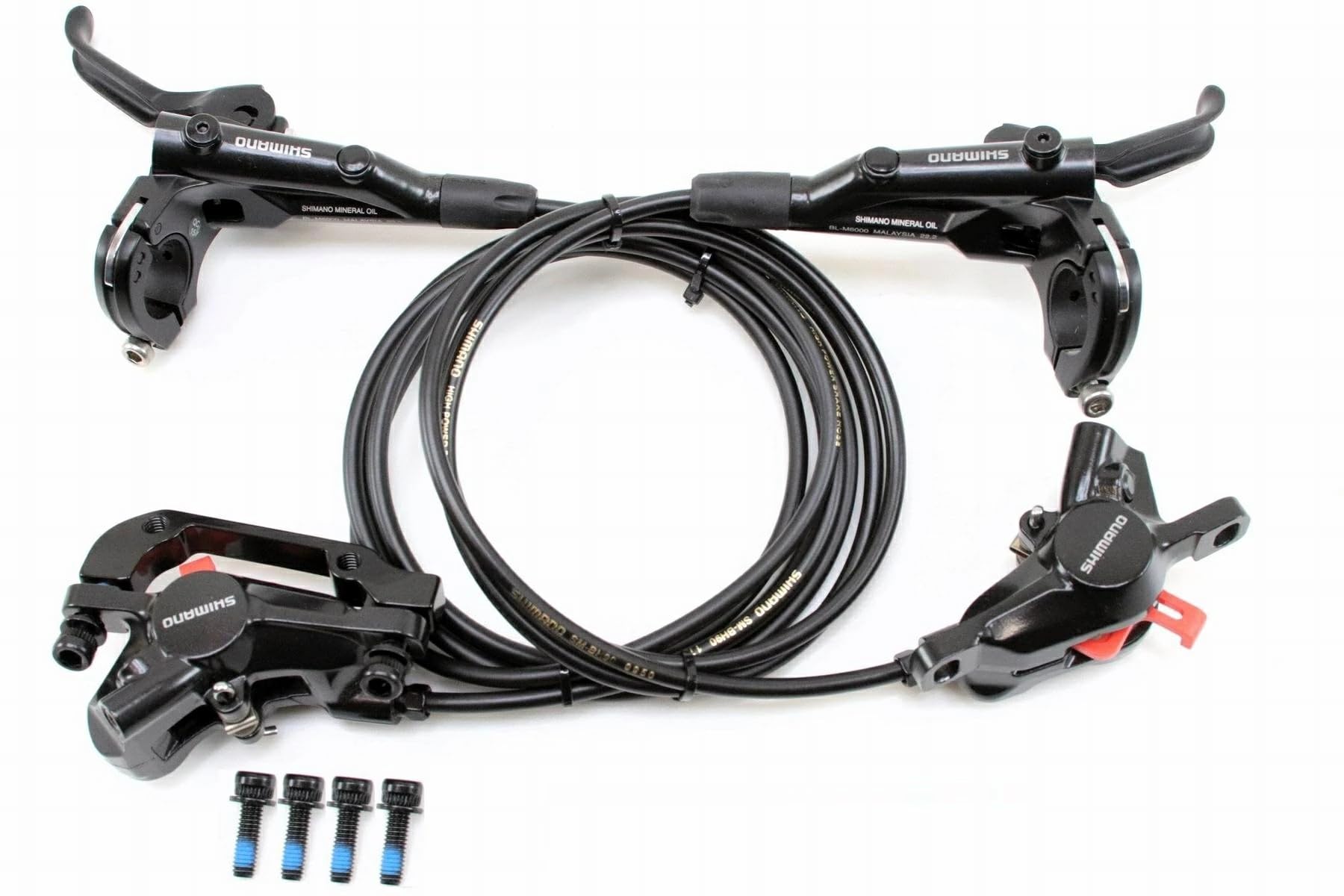 Shimano DEORE Hydraulic Disc Brakes not Front and Rear Black High-Performance BL-M6000 BR-M6000 (Rotor included) Set, чёрный
Shimano DEORE Hydraulic Disc Brakes not Front and Rear Black High-Performance BL-M6000 BR-M6000 (Rotor included) Set, чёрный