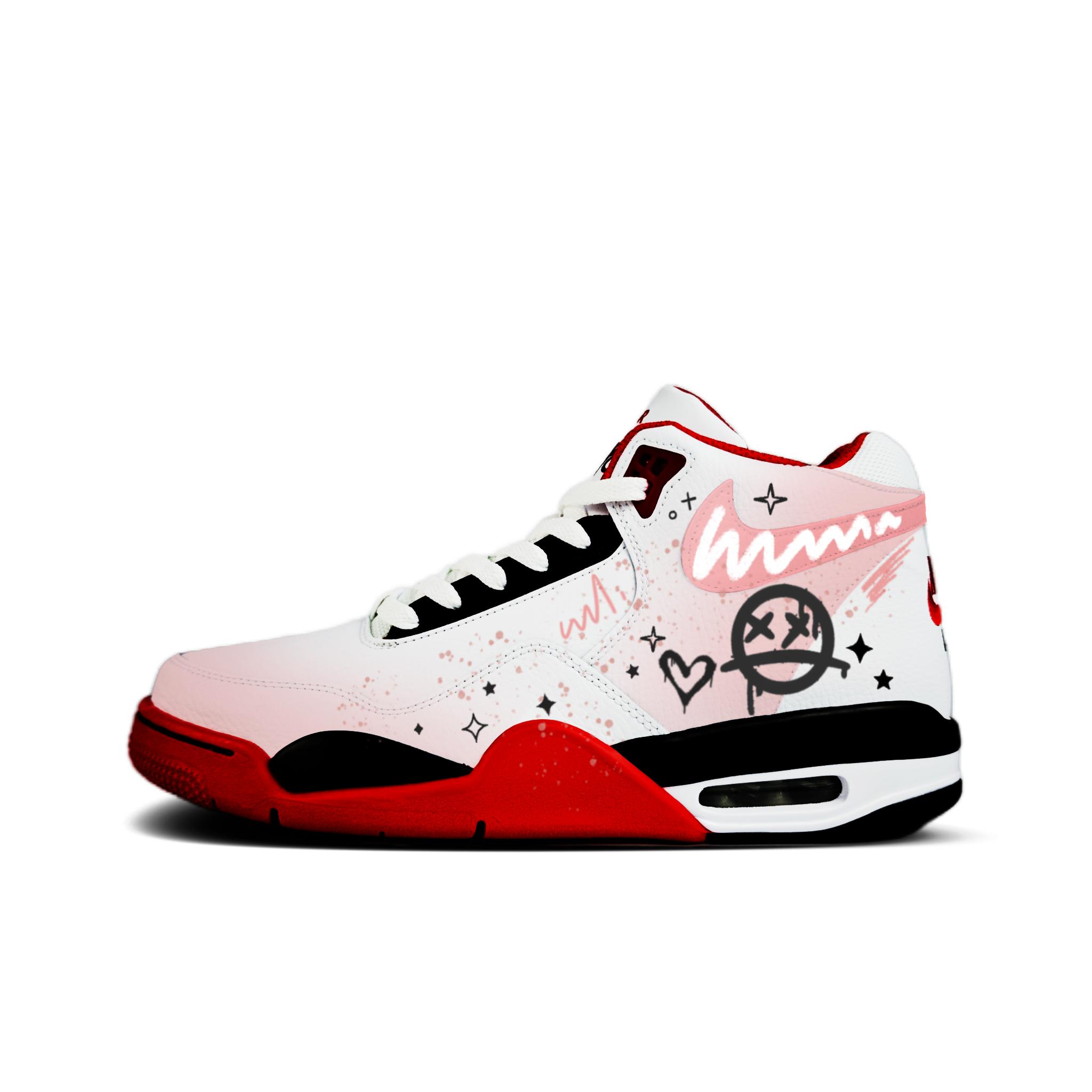 Nike Flight Legacy Star Heart Party Abrasion Resistant Mid top Vintage Basketball Shoes Unisex BQ4212-100(Team183-) 40.5
Nike Flight Legacy Star Heart Party Abrasion Resistant Mid top Vintage Basketball Shoes Unisex BQ4212-100(Team183-) 40.5