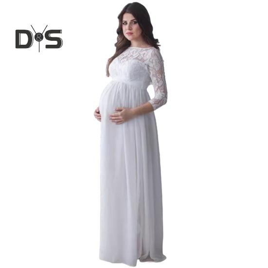Платье для беременных женщин с кружевом, ажурной цветочной вышивкой, круглым вырезом, длинными рукавами, плиссированным макси-платьем для свадебной вечеринки, выпускного вечера, фотореквизита L белый
Платье для беременных женщин с кружевом, ажурной цветочной вышивкой, круглым вырезом, длинными рукавами, плиссированным макси-платьем для свадебной вечеринки, выпускного вечера, фотореквизита L белый