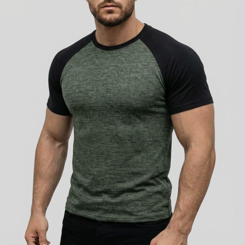Men Crew Neck Raglan Short Sleeve T Shirt Slim Fit Contrast Color Casual Athletic Daily Tops 3XL зелений
Men Crew Neck Raglan Short Sleeve T Shirt Slim Fit Contrast Color Casual Athletic Daily Tops 3XL зелений
