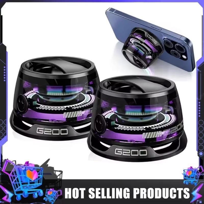 Portable Mini Bluetooth Speaker G200 RGB Lighting Magnetic Speaker BT5.3 Mini Sound Box 7 Hours Playback Phone Holder жовтий
Portable Mini Bluetooth Speaker G200 RGB Lighting Magnetic Speaker BT5.3 Mini Sound Box 7 Hours Playback Phone Holder жовтий