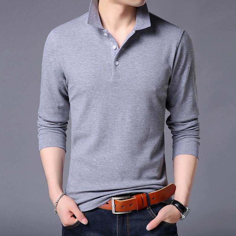 Men s Korean Style Long Sleeve Cotton Polo Shirt - Spring/Autumn Casual Solid Color Trendy Top XL
Men s Korean Style Long Sleeve Cotton Polo Shirt - Spring/Autumn Casual Solid Color Trendy Top XL