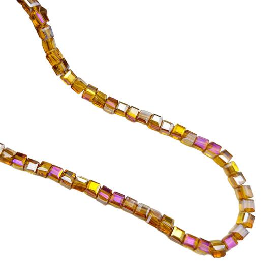 100Pcs 4mm Faceted Cube Beads Electroplated Artificial Crystal Spacer Beads Sparkly Craft Beads for Necklace Earring Bracelet Jewelry Making DIY
100Pcs 4mm Faceted Cube Beads Electroplated Artificial Crystal Spacer Beads Sparkly Craft Beads for Necklace Earring Bracelet Jewelry Making DIY