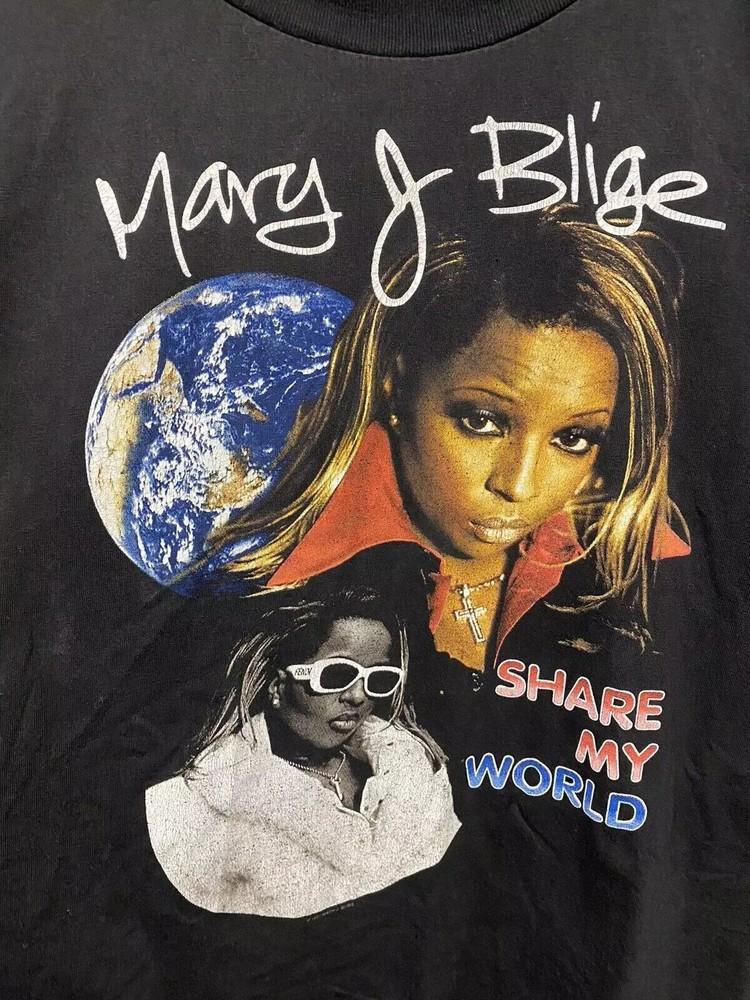 Mary J Blige Share My World Rap Unisex Tee Cotton Short Sleeve Shirt Unisex T-Shirt XL
Mary J Blige Share My World Rap Unisex Tee Cotton Short Sleeve Shirt Unisex T-Shirt XL