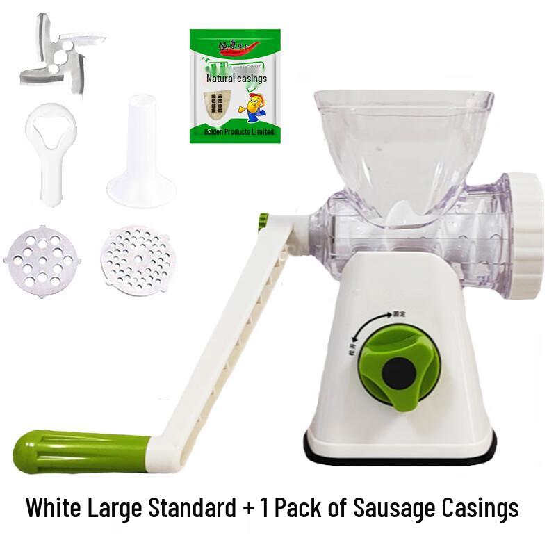 Zhaoran Manual Sausage Stuffer & Meat Grinder
Zhaoran Manual Sausage Stuffer & Meat Grinder