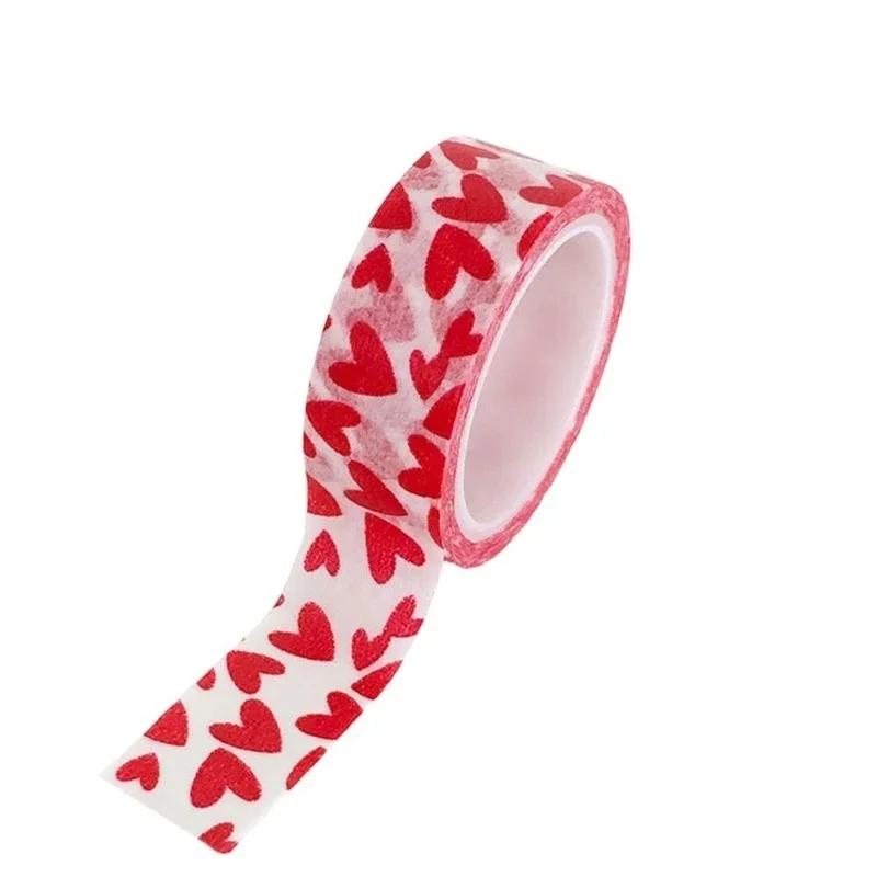 New 1 Roll of DIY Decorative Paper Craft Tape Red Love Heart Pattern Valentine s Day Self-adhesive Cute Stationery School Supply красный
New 1 Roll of DIY Decorative Paper Craft Tape Red Love Heart Pattern Valentine s Day Self-adhesive Cute Stationery School Supply красный