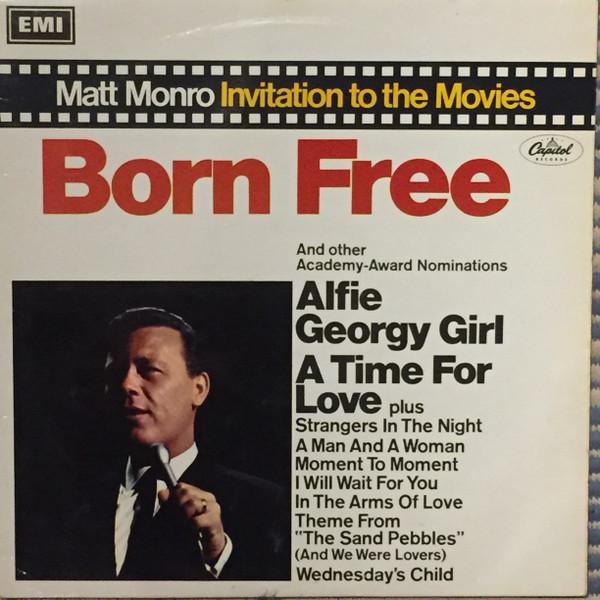LP Record MATT MONRO - Born Free (Invitation To The Movies ST2730 Capitol Records 1967 UK Jazz Used
LP Record MATT MONRO - Born Free (Invitation To The Movies ST2730 Capitol Records 1967 UK Jazz Used