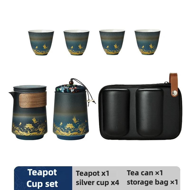 Blue Luxury Tea Set Ceramic Vintage Outdoor Portable Bowl Tea Set China Art Design Cup Kung Fu Tea Set Kitchen Accessories
Blue Luxury Tea Set Ceramic Vintage Outdoor Portable Bowl Tea Set China Art Design Cup Kung Fu Tea Set Kitchen Accessories
