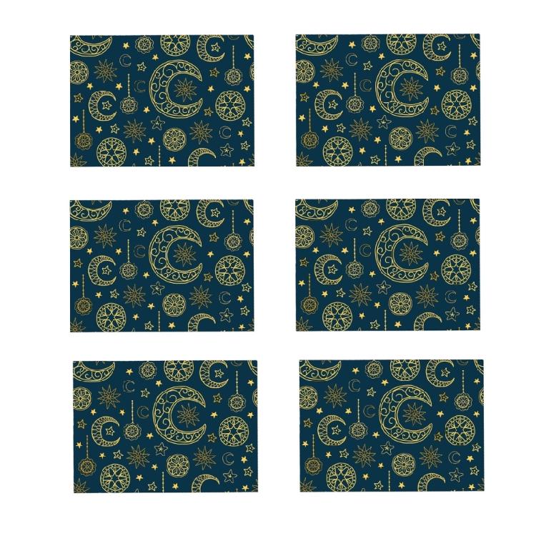 6Pcs Eid Mubarak Wrapping Sheet 70x50cm Large Gift Wrapping Sheets for Islamic Festival Celebration and Art Craft
6Pcs Eid Mubarak Wrapping Sheet 70x50cm Large Gift Wrapping Sheets for Islamic Festival Celebration and Art Craft