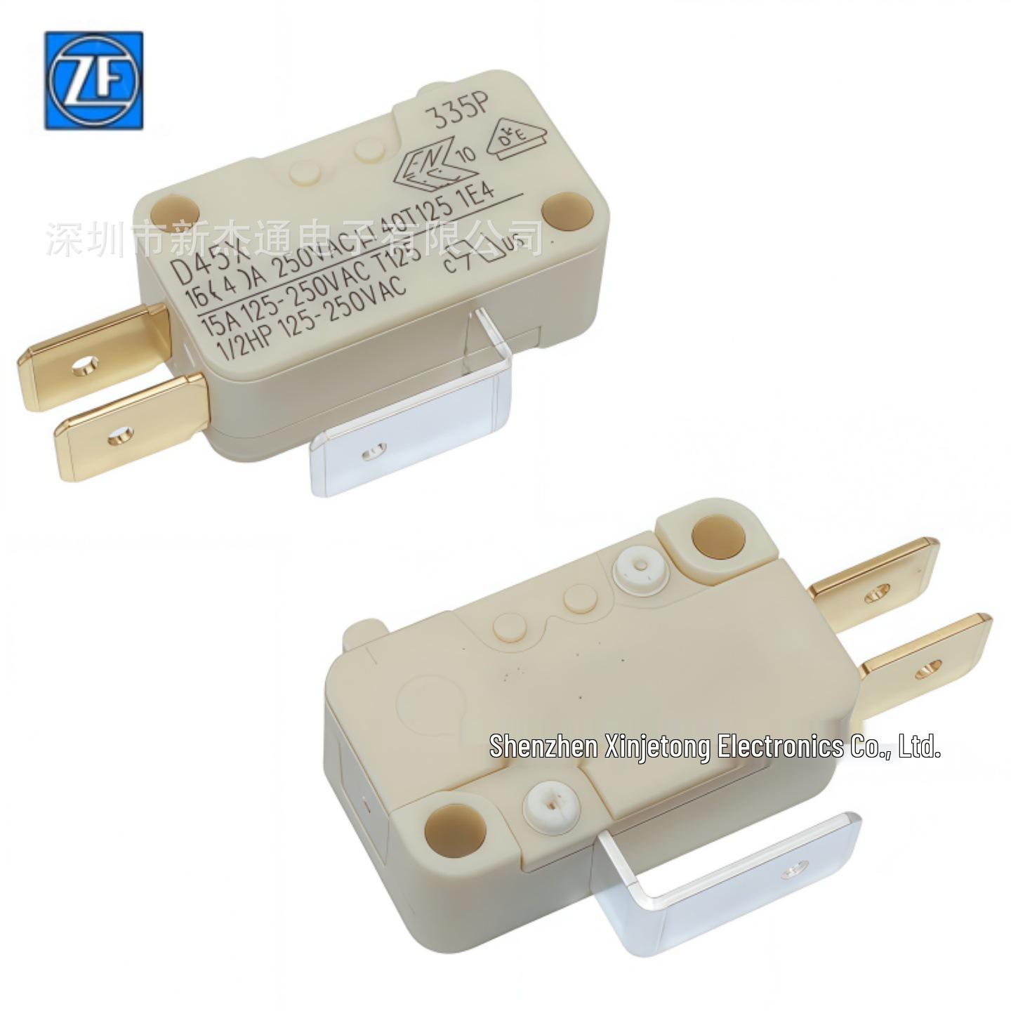 ZF CHERRY D45X D45R-V1AA 16A Мікроперемикач
ZF CHERRY D45X D45R-V1AA 16A Мікроперемикач