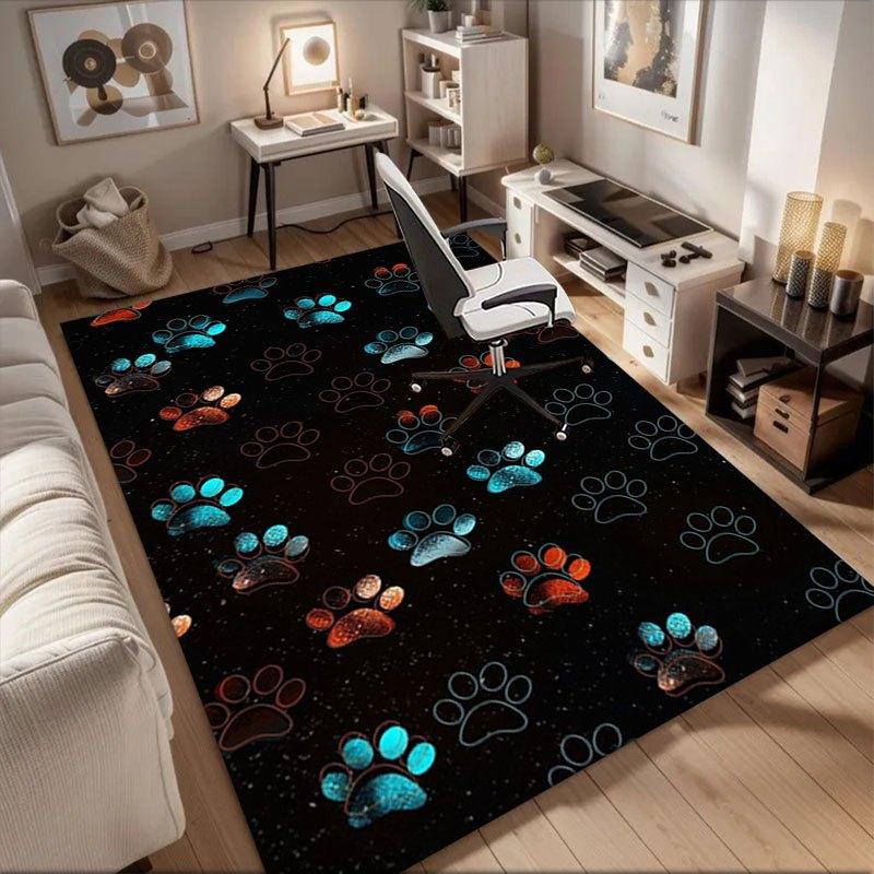 Neon Paw Print Phone Case Cover Office Mat Home Decor Office Desk Chair Rugs Chair Carpet for office Chair Mat Gift For Halloween & Christm 60cm by 90cm
Neon Paw Print Phone Case Cover Office Mat Home Decor Office Desk Chair Rugs Chair Carpet for office Chair Mat Gift For Halloween & Christm 60cm by 90cm