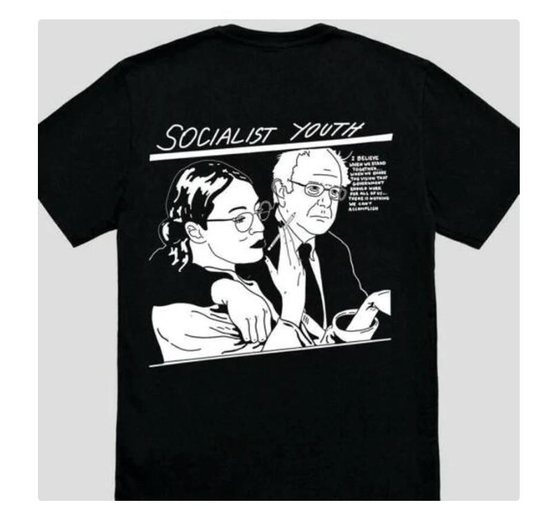 (1 side-on backG A best Bernie Sanders and AOC Black T-Shirt Unisex T-Shirt XXXL
(1 side-on backG A best Bernie Sanders and AOC Black T-Shirt Unisex T-Shirt XXXL