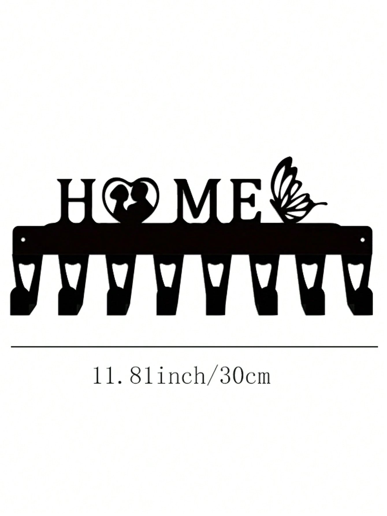 Vintage Metal Wall Mounted Key and Coat Rack Forged Iron Heavy Duty Entryway Organizer with 8 Hooks Home Decor Gift
Vintage Metal Wall Mounted Key and Coat Rack Forged Iron Heavy Duty Entryway Organizer with 8 Hooks Home Decor Gift