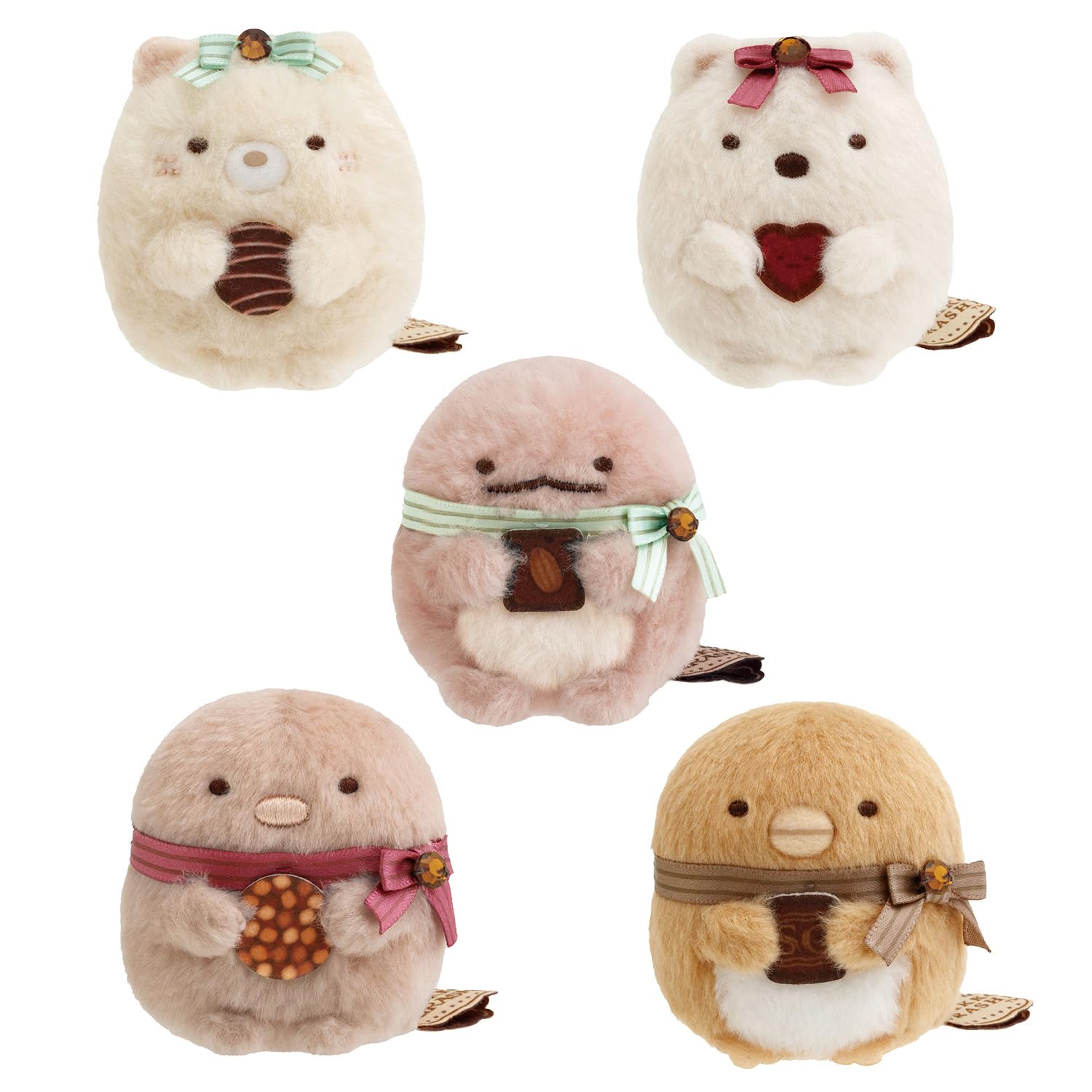Sumikkogurashi Mini Plush Toy Set of Muted Perfect for Plush Plush Limited Edition Set San-X Chocolate Sumikko 5, Adult-Cute, Colors, Activities,
Sumikkogurashi Mini Plush Toy Set of Muted Perfect for Plush Plush Limited Edition Set San-X Chocolate Sumikko 5, Adult-Cute, Colors, Activities,