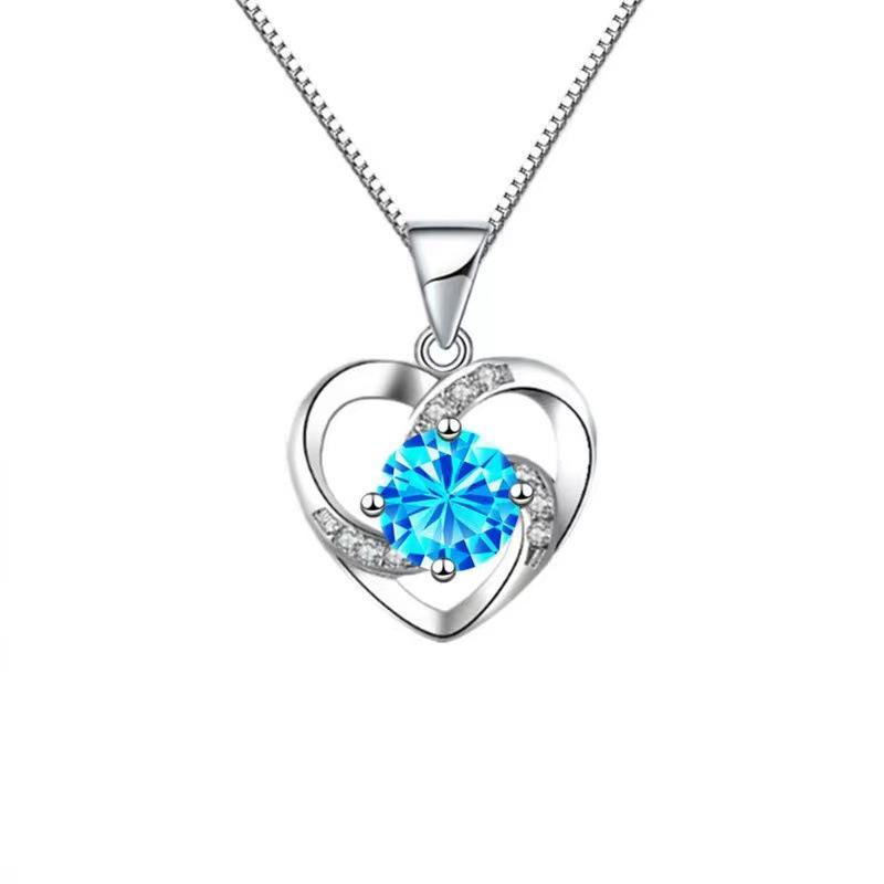 Подвеска-ожерелье с драгоценным камнем в форме сердца и семицветными бриллиантами для женщин
Подвеска-ожерелье с драгоценным камнем в форме сердца и семицветными бриллиантами для женщин