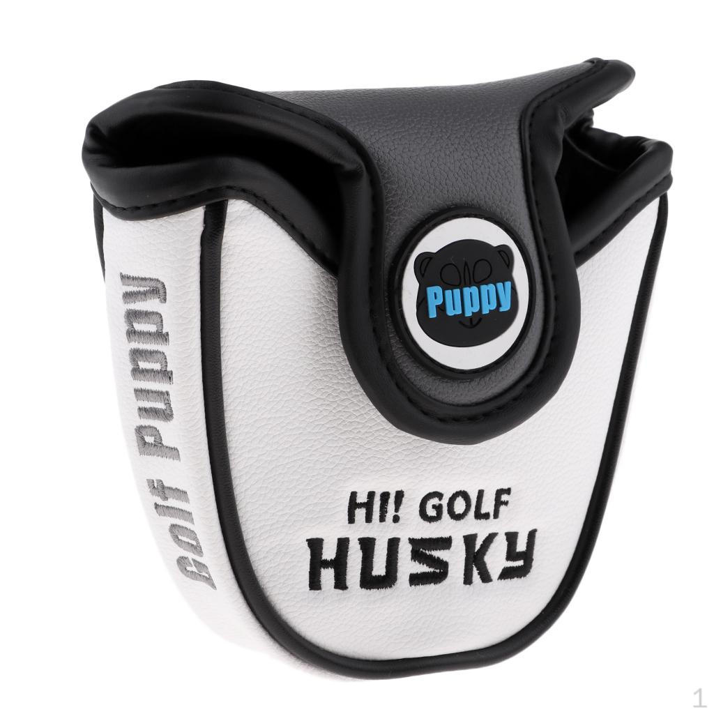 Compact Golf Mallet Putter Head Cover Headcover with Magnetic Closure, Waterproof PU Leather - Cute
Compact Golf Mallet Putter Head Cover Headcover with Magnetic Closure, Waterproof PU Leather - Cute