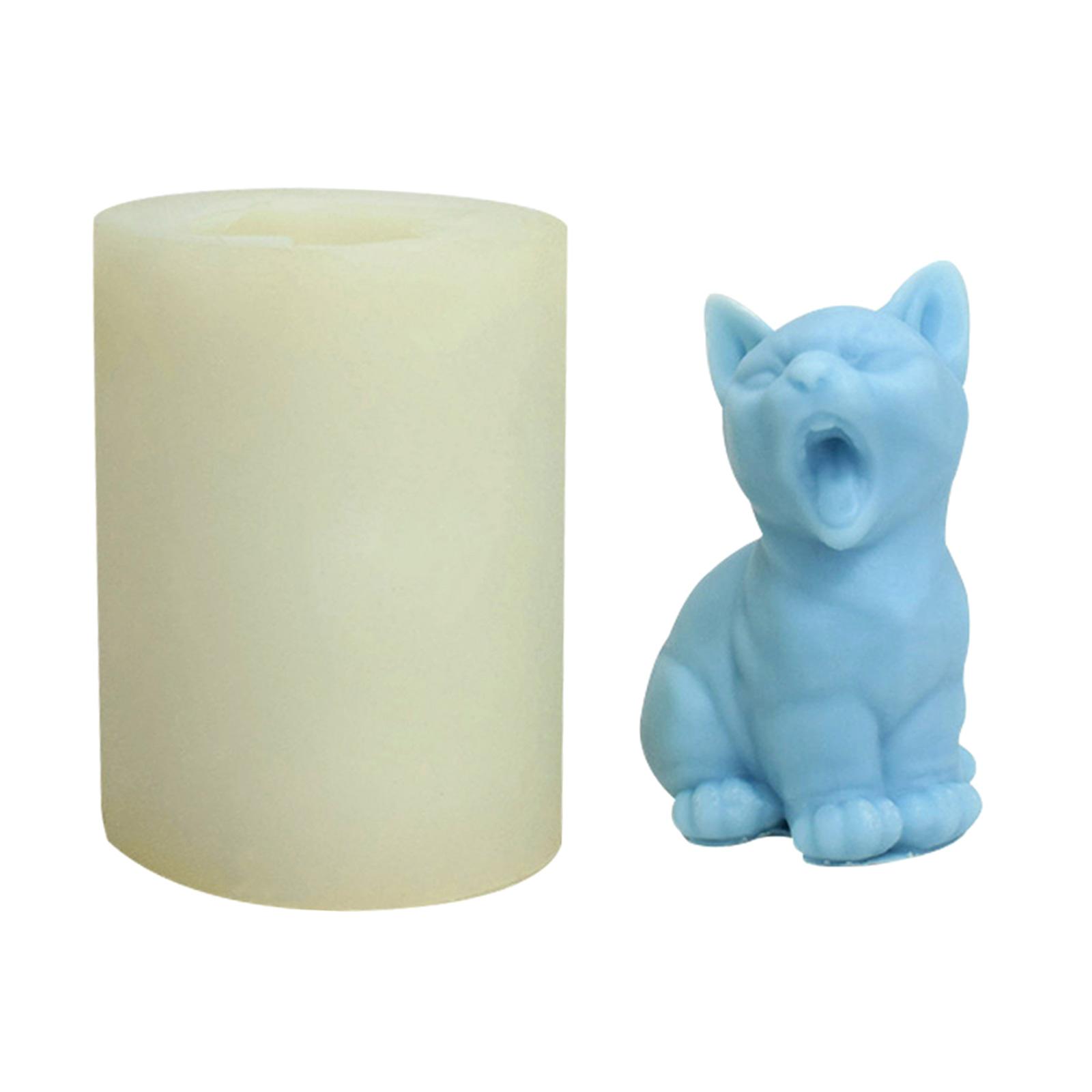 Cute Yawning Cat Silicone Mold Unique Scented Candle Resin Mold Animal Aromatherapys Candle Mold DIY Craft Tool Party
Cute Yawning Cat Silicone Mold Unique Scented Candle Resin Mold Animal Aromatherapys Candle Mold DIY Craft Tool Party