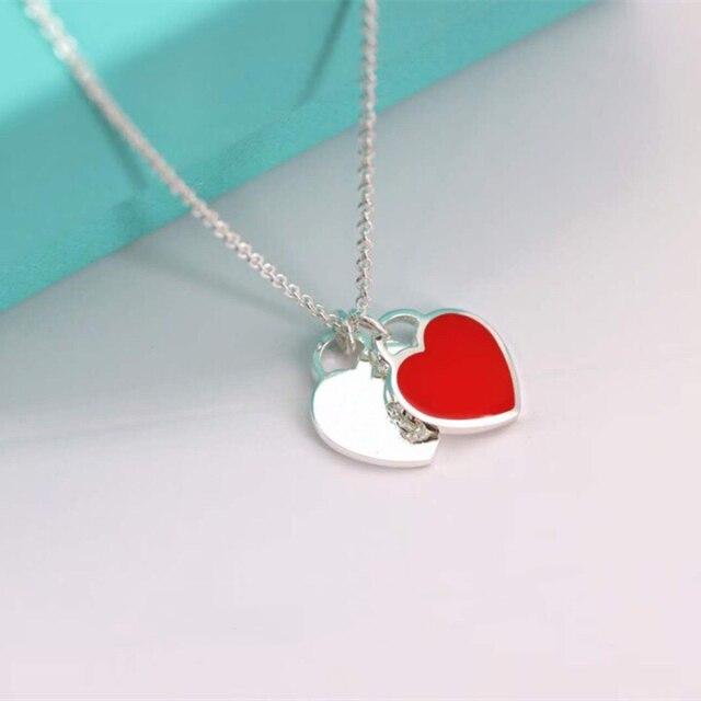 Европейский и американский новый стиль стерлингового серебра S925 Love ожерелье красный, синий и розовый трехцветный красивый ожерелье 45cm
Европейский и американский новый стиль стерлингового серебра S925 Love ожерелье красный, синий и розовый трехцветный красивый ожерелье 45cm