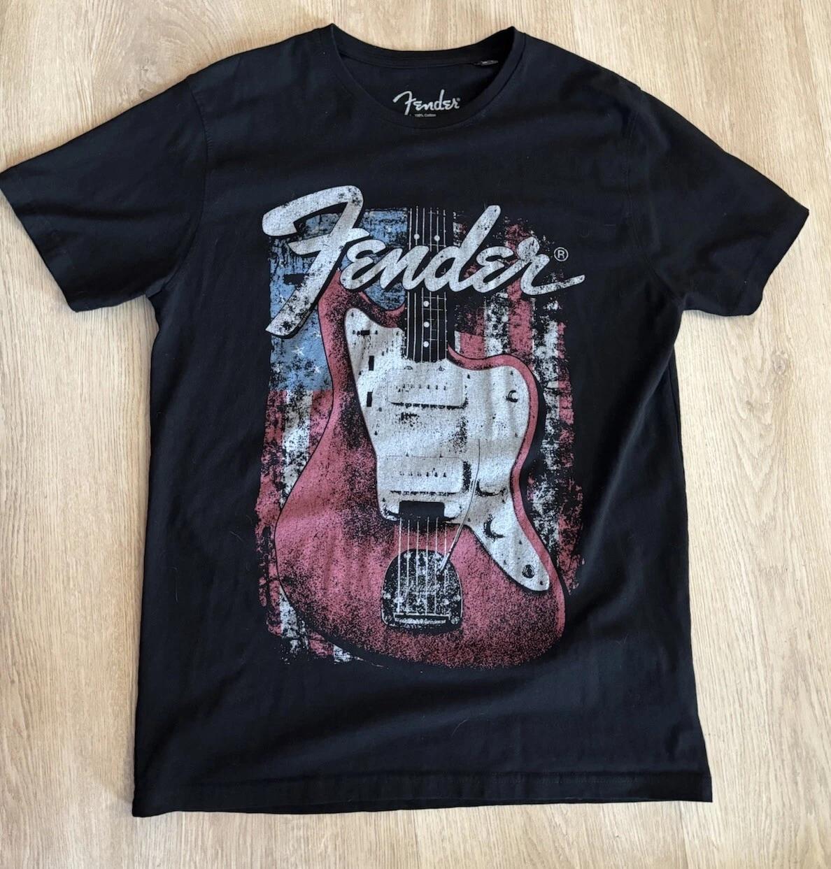 Футболка Fender Distressed Jazzmaster Мужская Medium Черная С Графикой Лицензированная 2XL
Футболка Fender Distressed Jazzmaster Мужская Medium Черная С Графикой Лицензированная 2XL