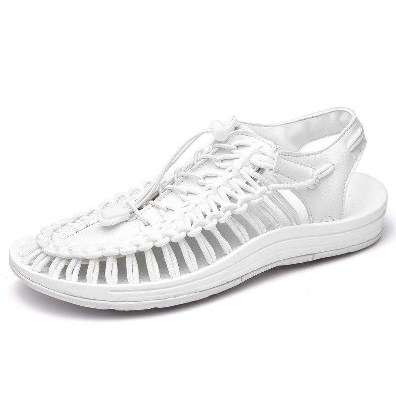 Сандалии мужские лето 2025 новые мягкие пляжные туфли мужские модные плетеные пара повседневные спортивные шлепанцы мужские 38 белый
Сандалии мужские лето 2025 новые мягкие пляжные туфли мужские модные плетеные пара повседневные спортивные шлепанцы мужские 38 белый