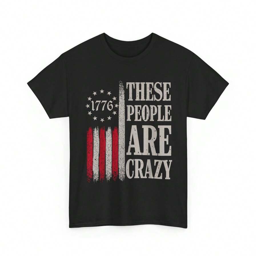 Bold American Flag Graphic Tee for Trendy Casual Wear 5XL різнокольоровий
Bold American Flag Graphic Tee for Trendy Casual Wear 5XL різнокольоровий
