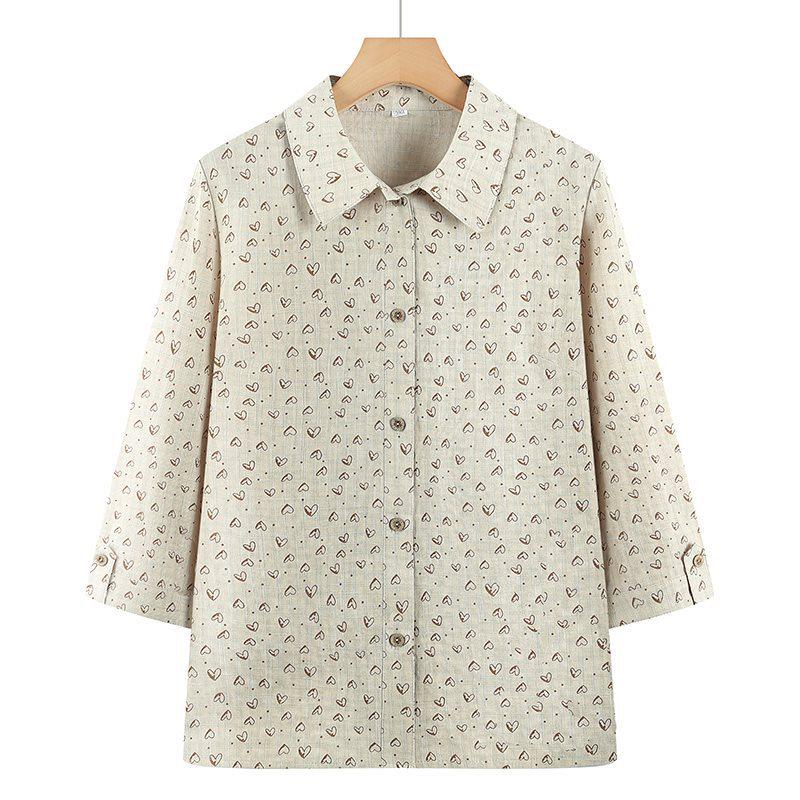 Elderly Mother s Summer 3/4 Sleeve Lightweight Shirt - Grandma Style 4XL (Suggested 135-150 lbs)
Elderly Mother s Summer 3/4 Sleeve Lightweight Shirt - Grandma Style 4XL (Suggested 135-150 lbs)