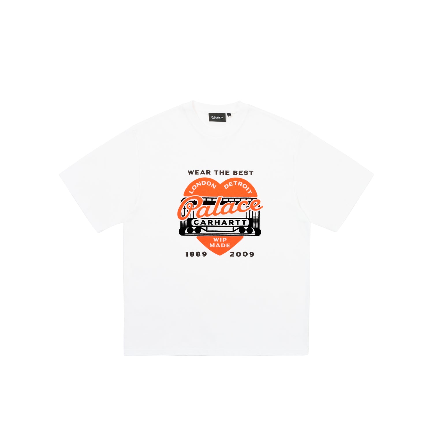 Palace X Carhartt WIP FW24 Heart T-Shirt Unisex T-Shirts White I035651-37M-XX M
Palace X Carhartt WIP FW24 Heart T-Shirt Unisex T-Shirts White I035651-37M-XX M