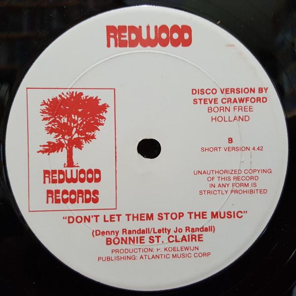 12inch Record BONNIE ST. CLAIRE Dont Let Them Stop The Music NONE REDWOOD 1979 Canada Pop Used
12inch Record BONNIE ST. CLAIRE Dont Let Them Stop The Music NONE REDWOOD 1979 Canada Pop Used