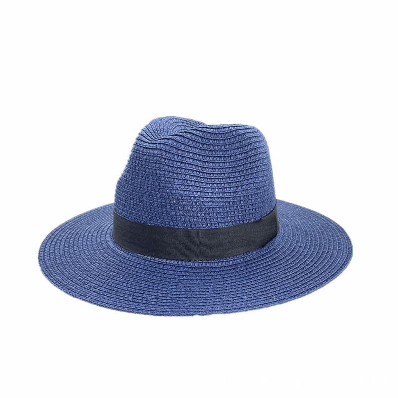 Solid Color Woman Sun Hat Large Brim Hat Outdoor Straw Weaving Hat Summer Cap темно-синього кольору
Solid Color Woman Sun Hat Large Brim Hat Outdoor Straw Weaving Hat Summer Cap темно-синього кольору