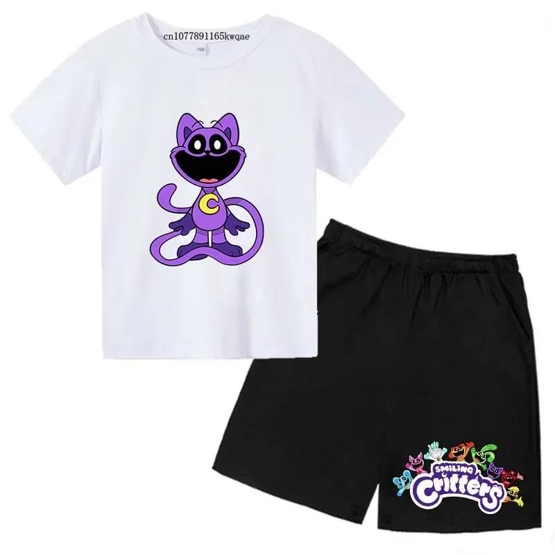 Smiling Critters Cartoon Print Kids Summer Cute 2pcs Soft T-shirts+Pants Suits 2-13Years Boys Girls Casual Sets Children Clothes 100
Smiling Critters Cartoon Print Kids Summer Cute 2pcs Soft T-shirts+Pants Suits 2-13Years Boys Girls Casual Sets Children Clothes 100
