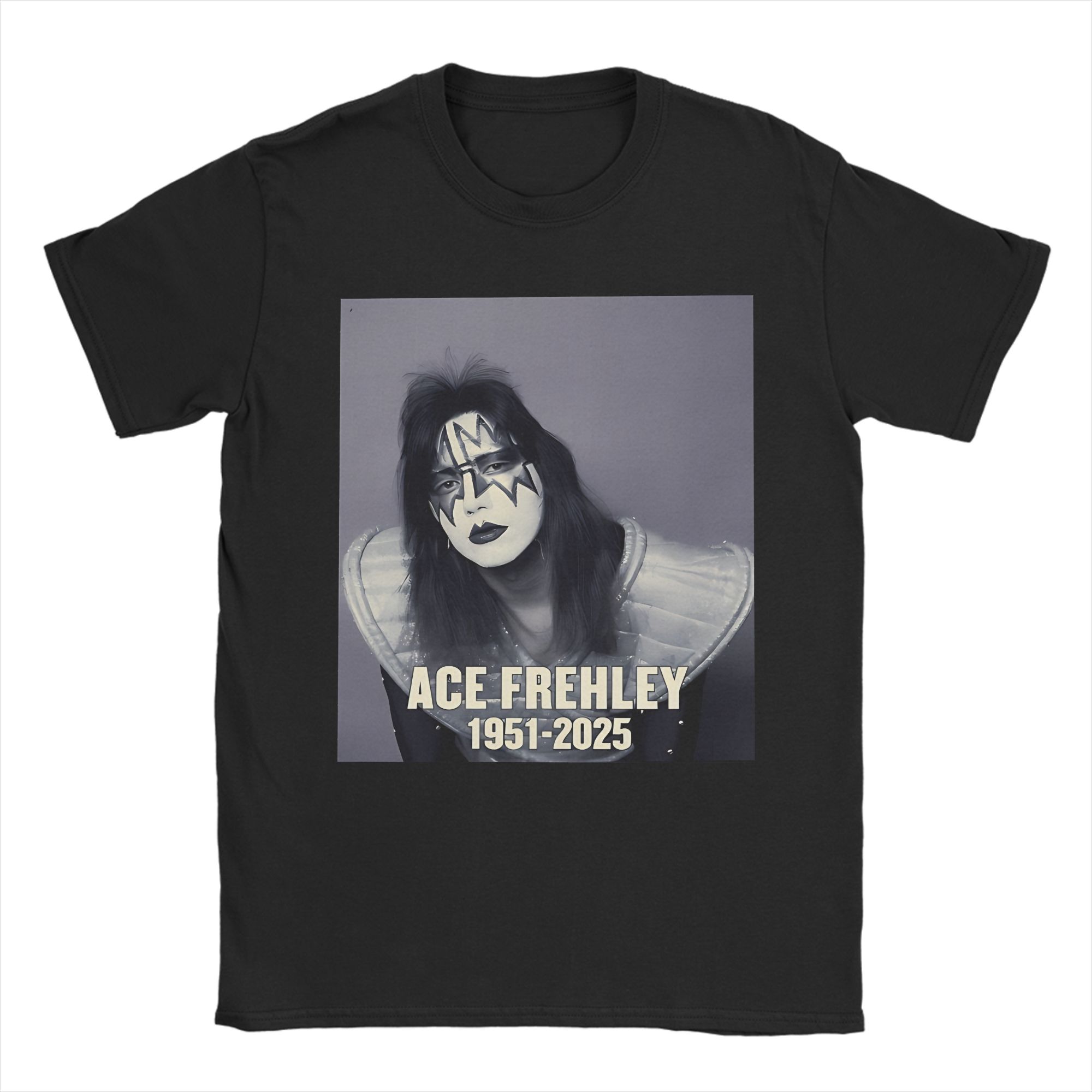 Ace Frehley Spaceman Kiss Band Tee Shirt for Men Women Graphic Printed T Shirts Cotton Clothing S
Ace Frehley Spaceman Kiss Band Tee Shirt for Men Women Graphic Printed T Shirts Cotton Clothing S
