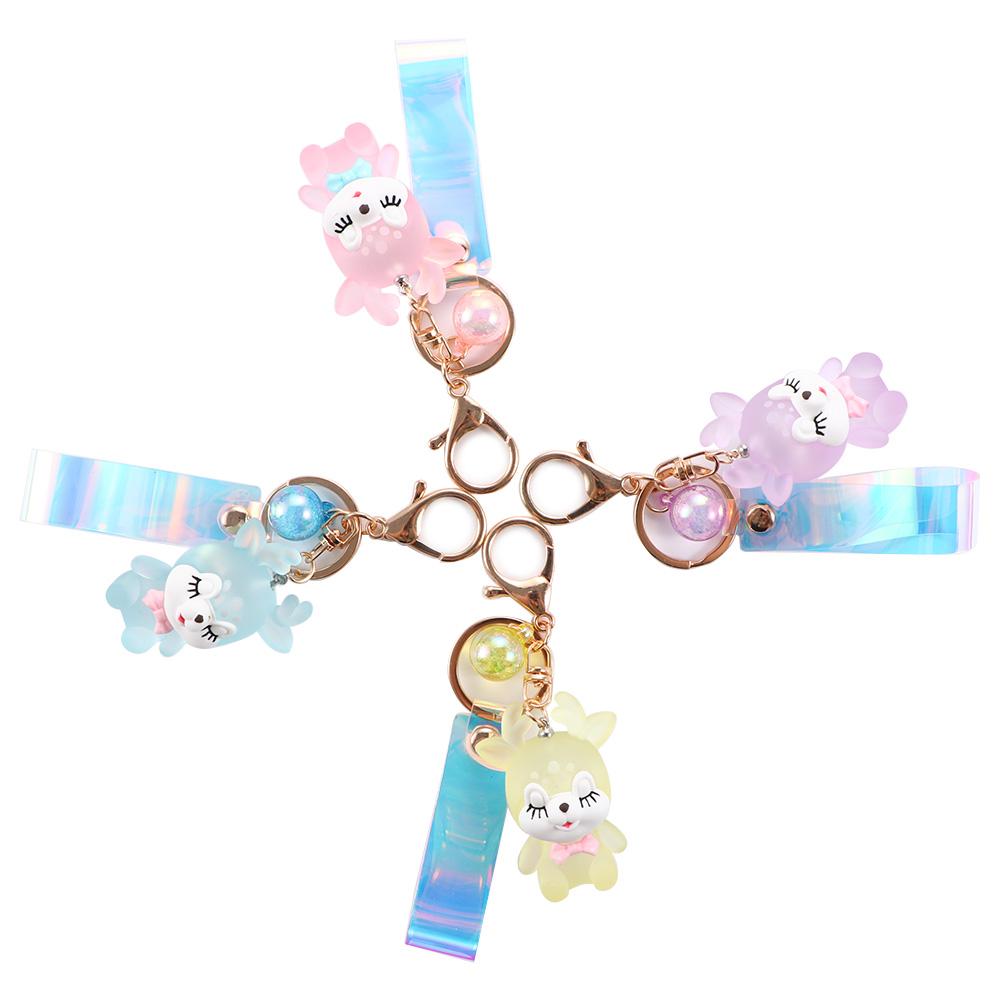 Creative Acrylic Deer Bag Pendant Elk Keychain Car Keyring Flashlight Keychain Key Lanyard
Creative Acrylic Deer Bag Pendant Elk Keychain Car Keyring Flashlight Keychain Key Lanyard